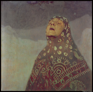Étude pour Femme dans le désert_Mucha_Luxembourg© Mucha Trust 2018_@loeildoliv