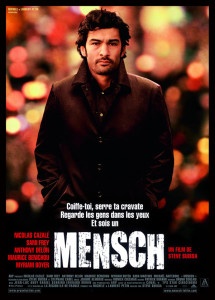 Affiche du film Mensch de Steve Soussa avec Nicolas Cazalé