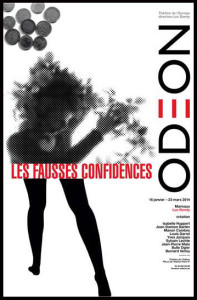 affiche_fausses_confidences_odeon_@loeildoliv