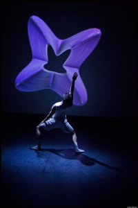 Danseur et images 3D © Chris Herzfeld