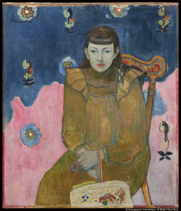 14-Gauguin Jeune fille Vaite Jeanne Goupil 1896 Inv224 WH_hansen_© Ordrupgaard-Copenhague_©Anders Sune Berg_@loeildoliv