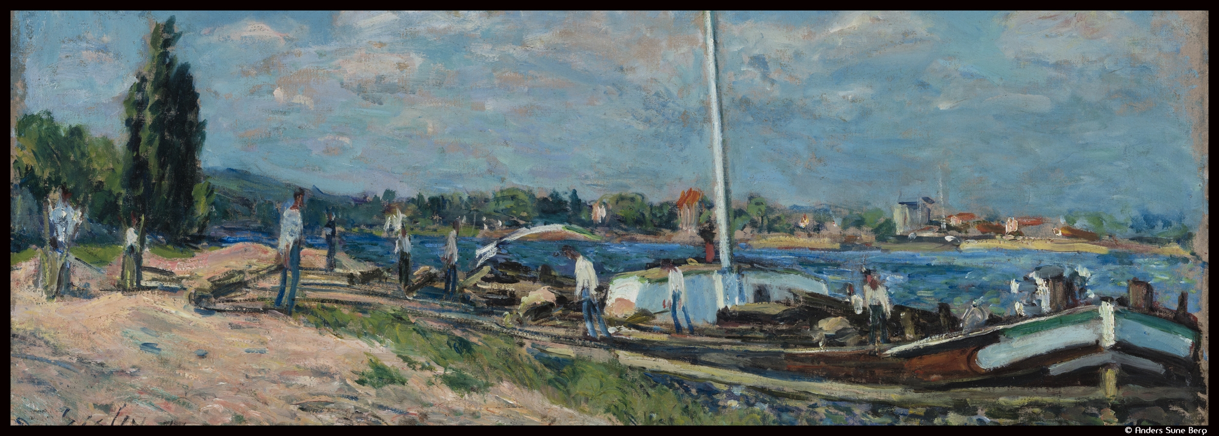 Couv_7-Sisley dechargement peniches Billancourt 1877 Inv273 WH_©Anders Sune Berg_@loeildoliv