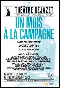 affiche-un mois a la campagne_françon_Dejazet_@loeildoliv