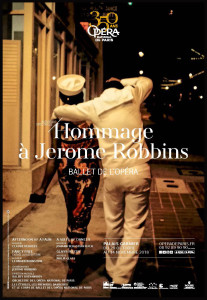 AFFICHE-HOMMAGE-JEROME-ROBBINS-opera de paris_@loeildoliv