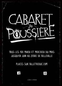 Affiche_cabaret de poussiere_ 2mo77_@loeildoliv