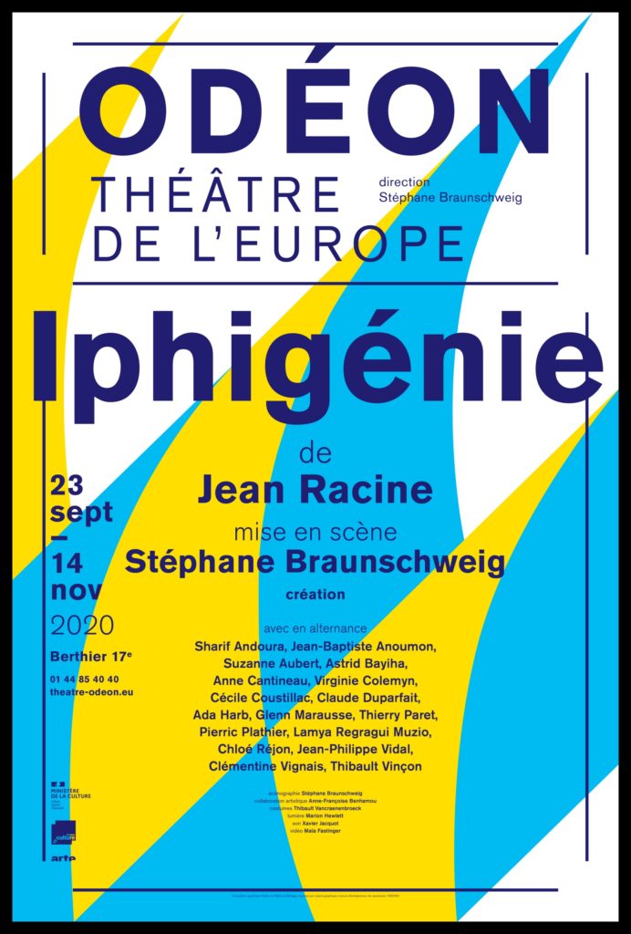 Iphigénie de Racine. Mise en scène Stéphane Braunschweig. Odéon. © Simon Gosselin
