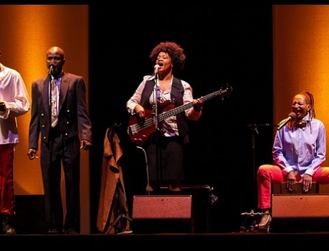 Congo Jazz Band de mohamed Kacimi. Mise en scène de Hassane Kouyaté. Les francophonies. les Zébrures d'automne. © Christophe Péan