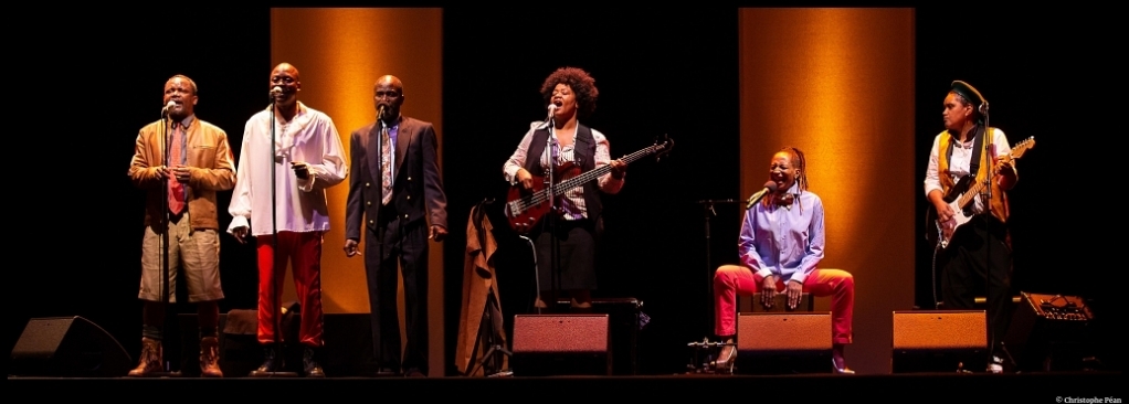 Congo Jazz Band de mohamed Kacimi. Mise en scène de Hassane Kouyaté. Les francophonies. les Zébrures d'automne. © Christophe Péan