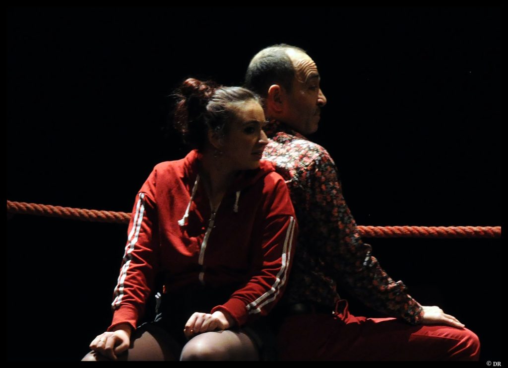 Boxing shadows de Timothy Daly. Mise en scène d'Isabelle Starkier. Off/On Paris. © DR