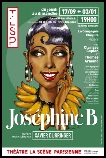 Joséphine Baker sous le regard passionné de Xavier Durringer