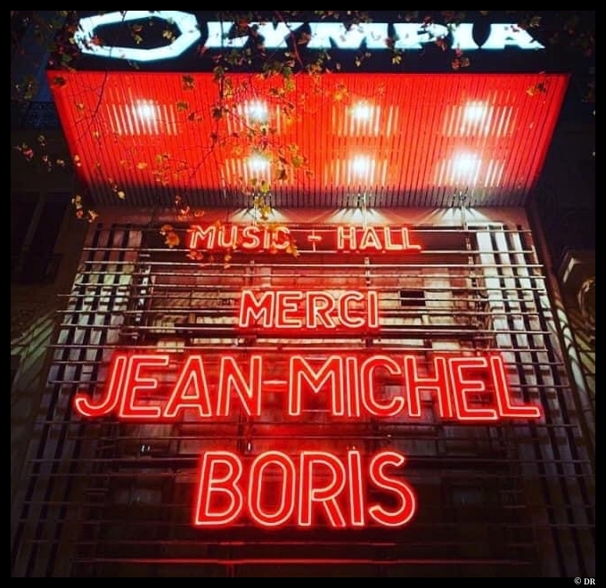 Jean-Michel Boris. l'Olympia. © DR