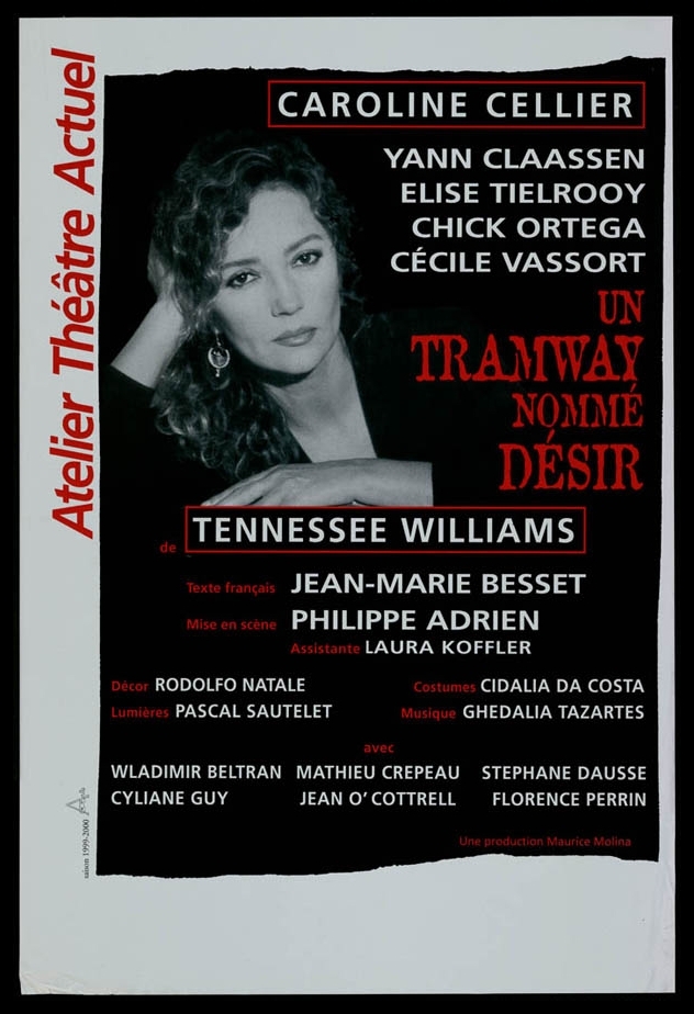 Un tramway nommé Désir de Tennessee Williams. Mise en scène de Philippe Adrien. Caroline Cellier. © DR