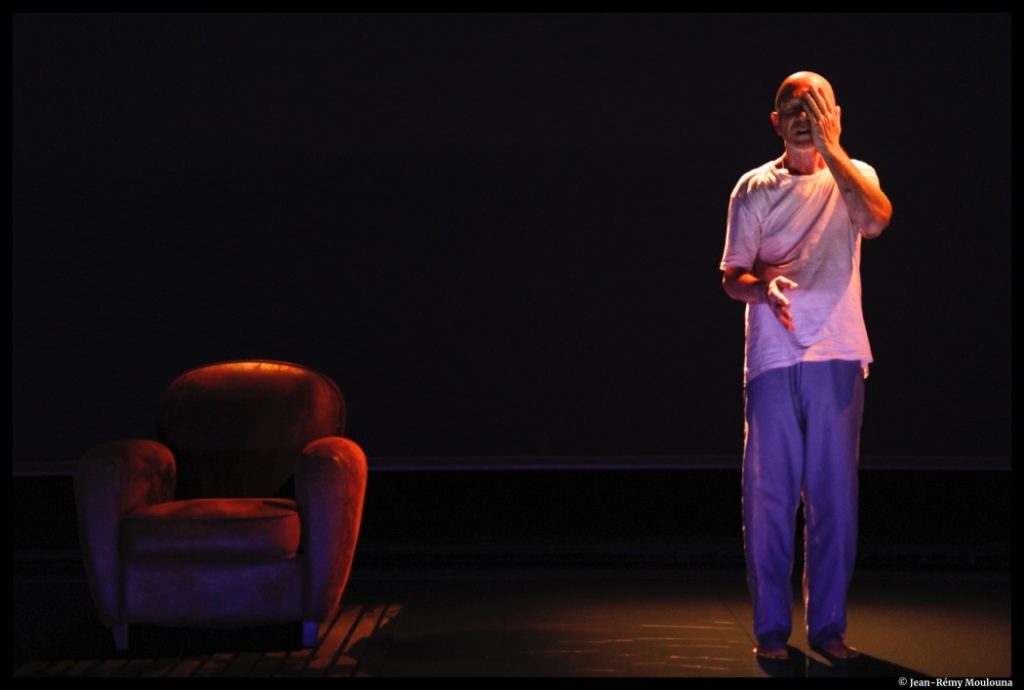 Les enfants éblouis d'Yan Allegret. Yann Collette. Théâtre de l'Echangeur. © Jean-Rémy Moulona