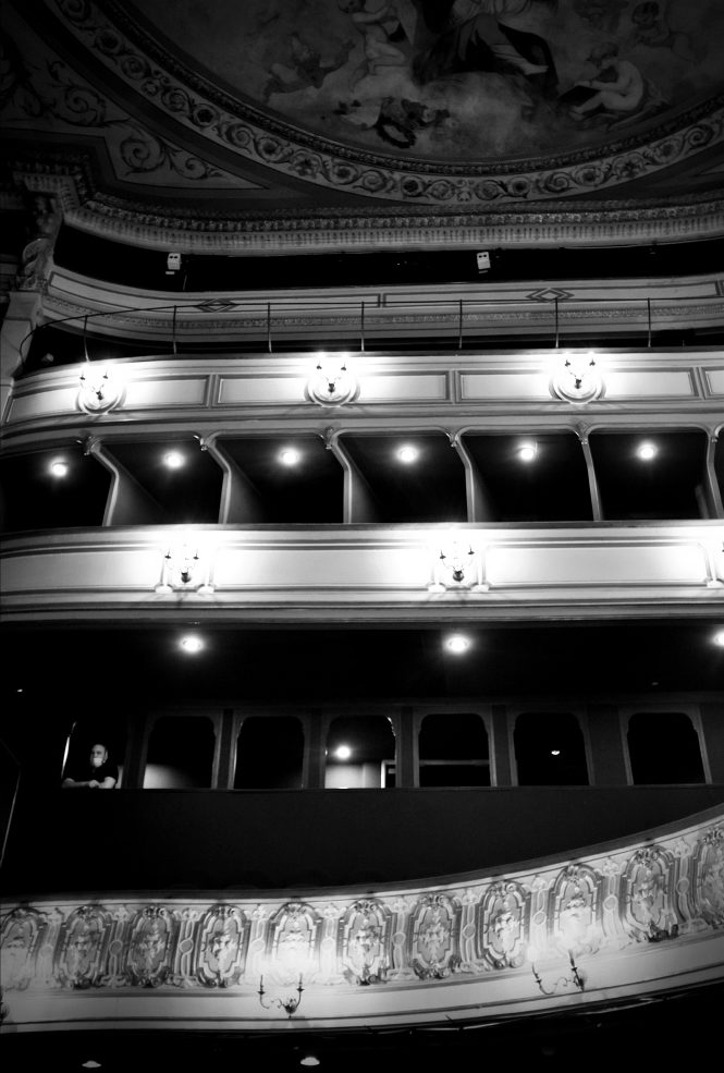 Le Cabaret des absents de François Cervantes. théâtre du Gymnase. © OFGDA