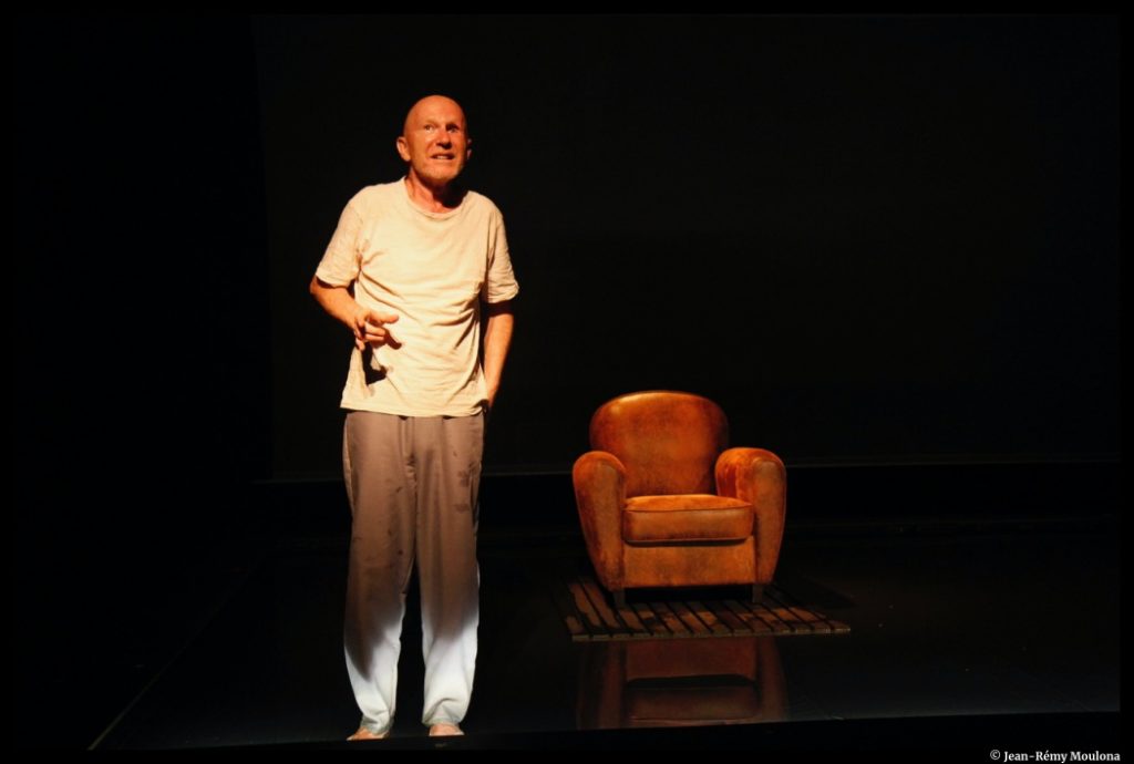 Les enfants éblouis d'Yan Allegret. Yann Collette. Théâtre de l'Echangeur. © Jean-Rémy Moulona