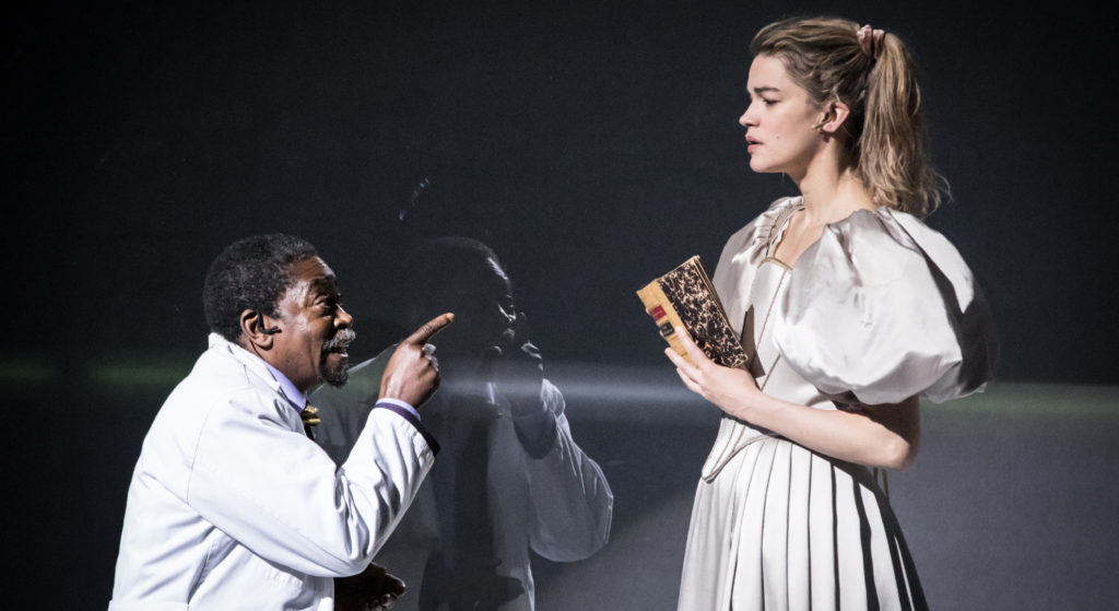 La Reine Christine et son philosophe. Théâtre du nord. © Simon Gosselin 