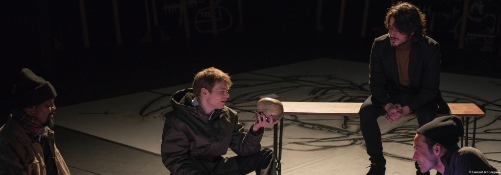 La tragédie d'Hamlet de Shakespeare. Mise en scène Guy-Pierre Couleau. théâtre 13 © Laurent Schneegans