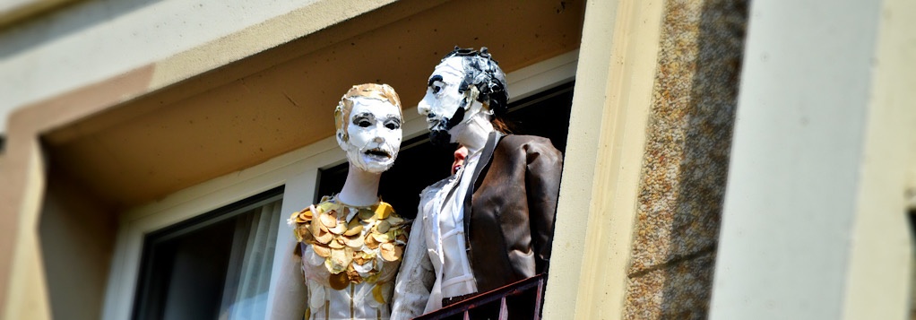 Les anges au plafond au balcon de Malakoff © OFGDA