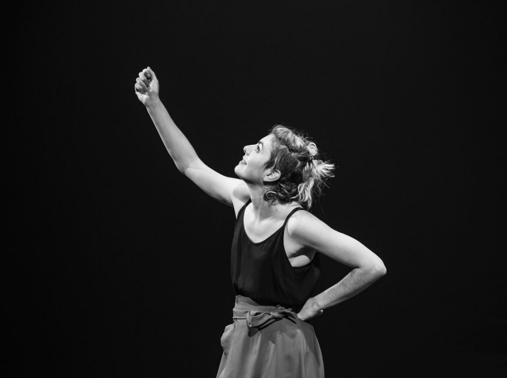 Eva Rami en répétition © Eric Frahon 