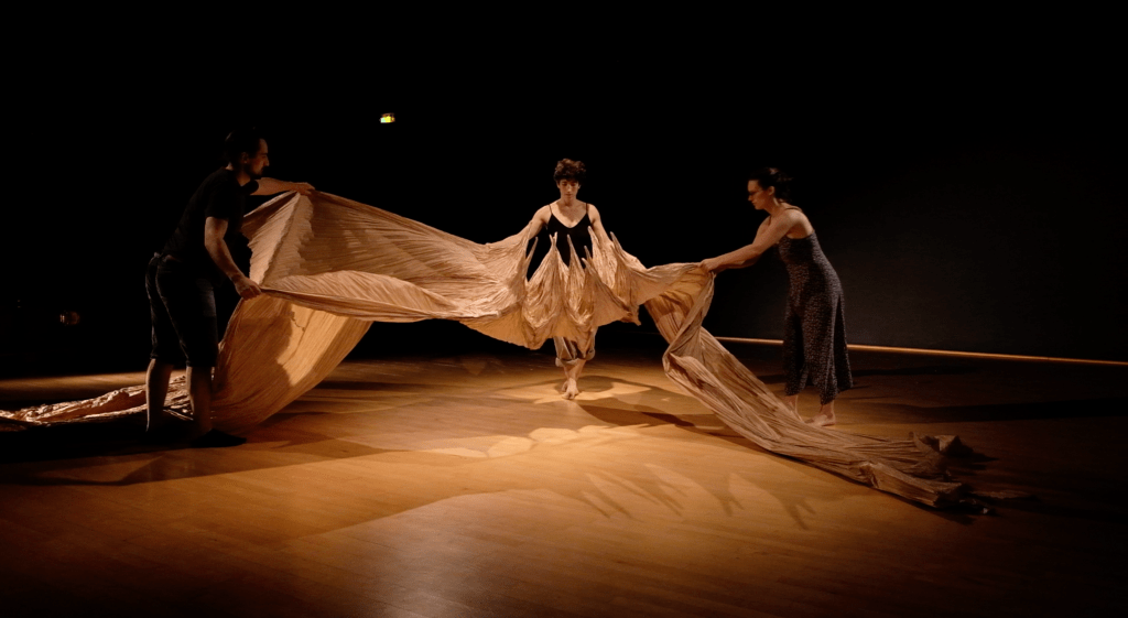 Inbal Ben Haim et ses acolytes, Domitille Martin et Alexis Mérat © Domitille Martin 