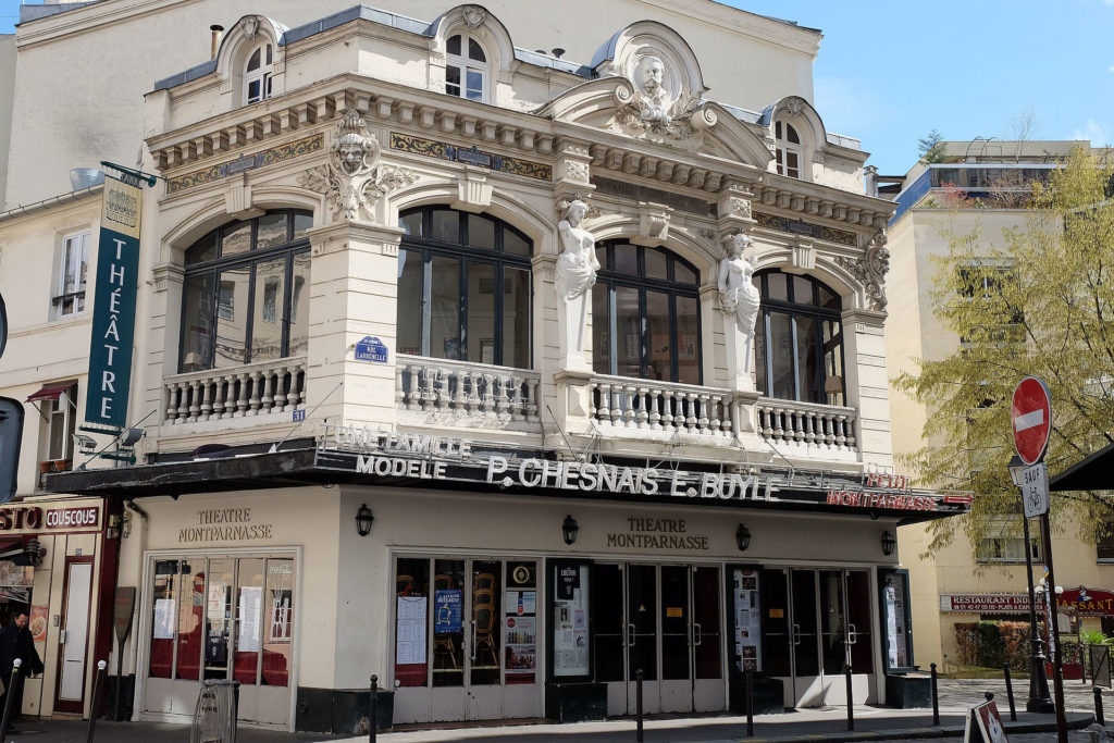 Théâtre Montparnasse en Avril 2019 © Papagon