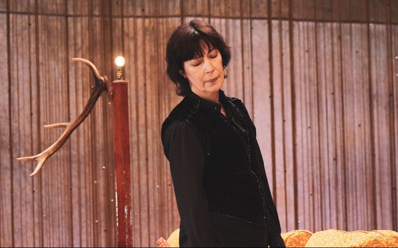 Anne Alvaro dans Hamlet de Shakespeare. Mise en scène de Gérard Watkins. © Pierre Planchenault