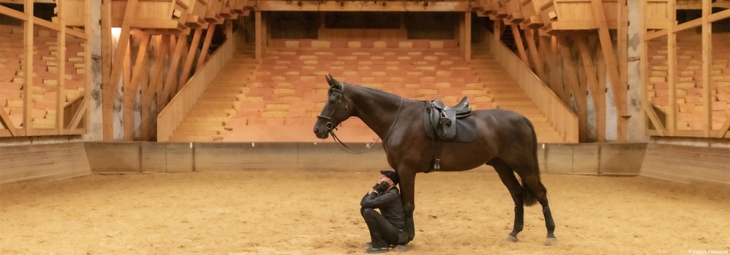 Entretiens silencieux - Bartabas et Tsar - © Franck Fokerman