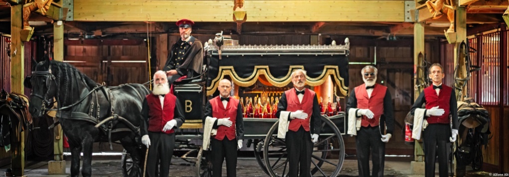 Cabaret de l’Exil, une création du Théâtre équestre Zingaro. Bartabas. © Alfons Alt