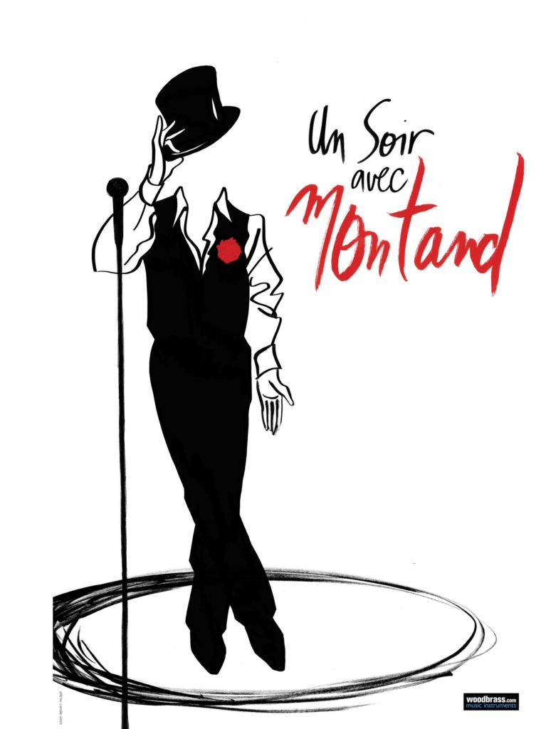 Pierre Cassignard affiche Montand