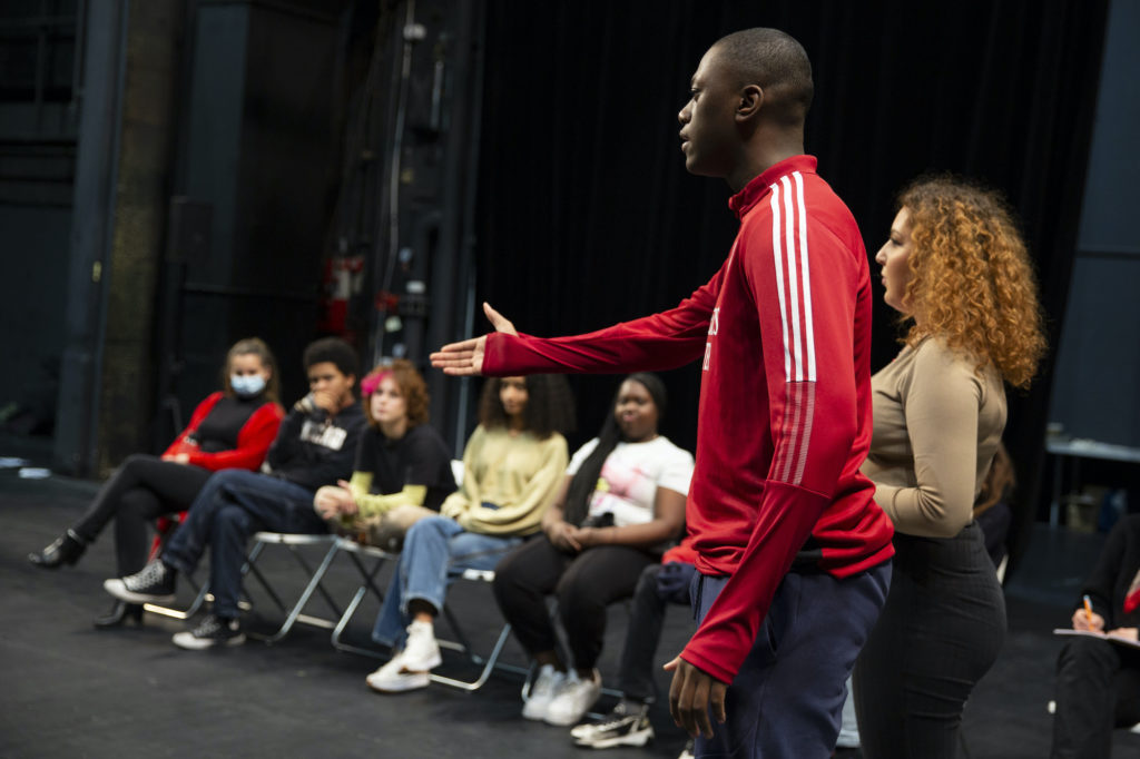 Adolescence et territoire(s), Odéon 
– Théâtre de l'Europe © Mélissa Boucher 