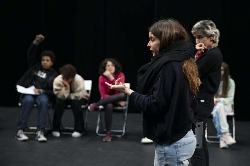 Adolescence et territoire(s), Odéon 
– Théâtre de l'Europe © Mélissa Boucher 