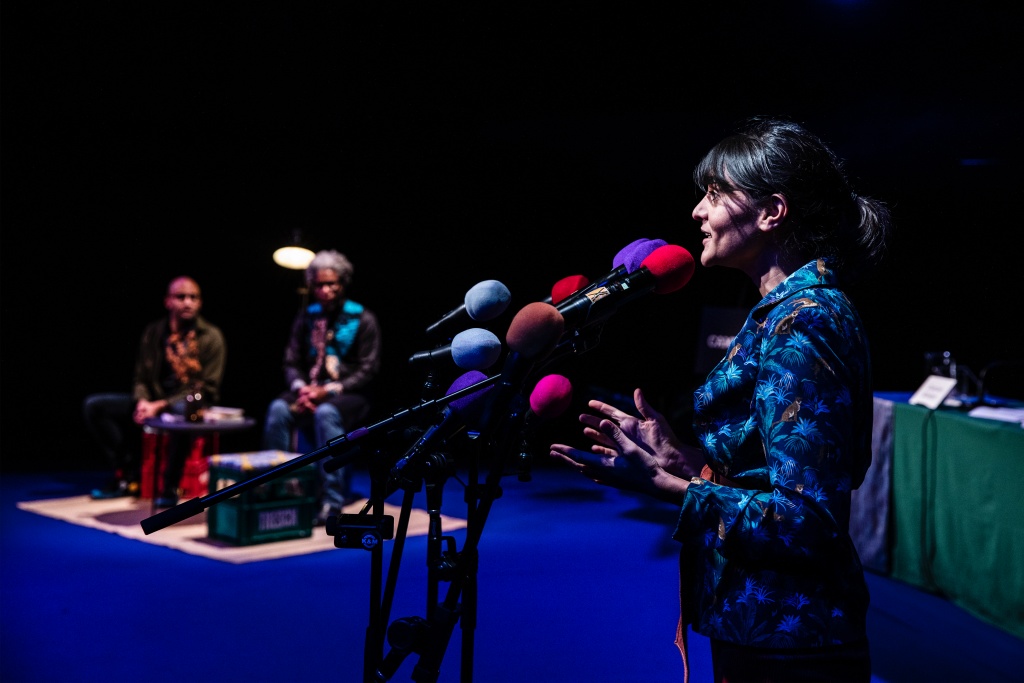 LA DIVERSITÉ est-elle une variable d'ajustement... d'Amine Adjina, Gustave Akakpo et Métie Navajo © Géraldine Aresteanu