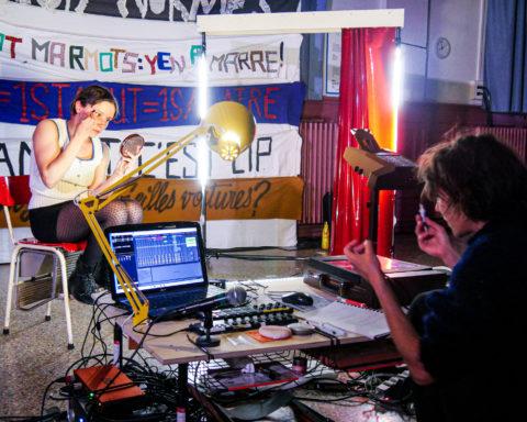 Rembobiner, Marie-Ange Gagnaux et Itto Mehdaoui © Théâtre du Point du Jour