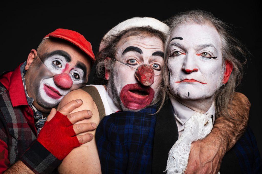 3 clowns © Christophe Frossard-Alfonsi