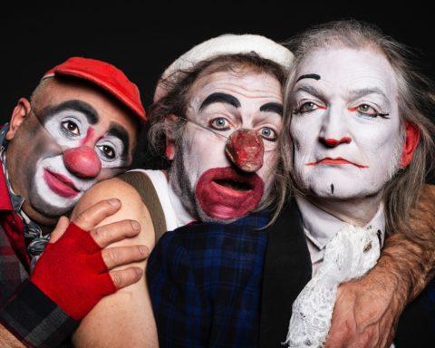 3 clowns © Christophe Frossard-Alfonsi
