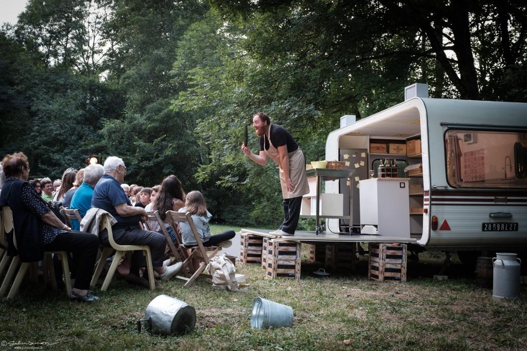 La Cuisine des auteurs de Jérôme Pouly, sociétaire de la Comédie Française © Julien Simon Photographies