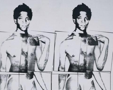Andy Warhol, Portrait of Jean-Michel Basquiat as David, 1984 Basquiat x Warhol, ©Fondation Louis Vuitton