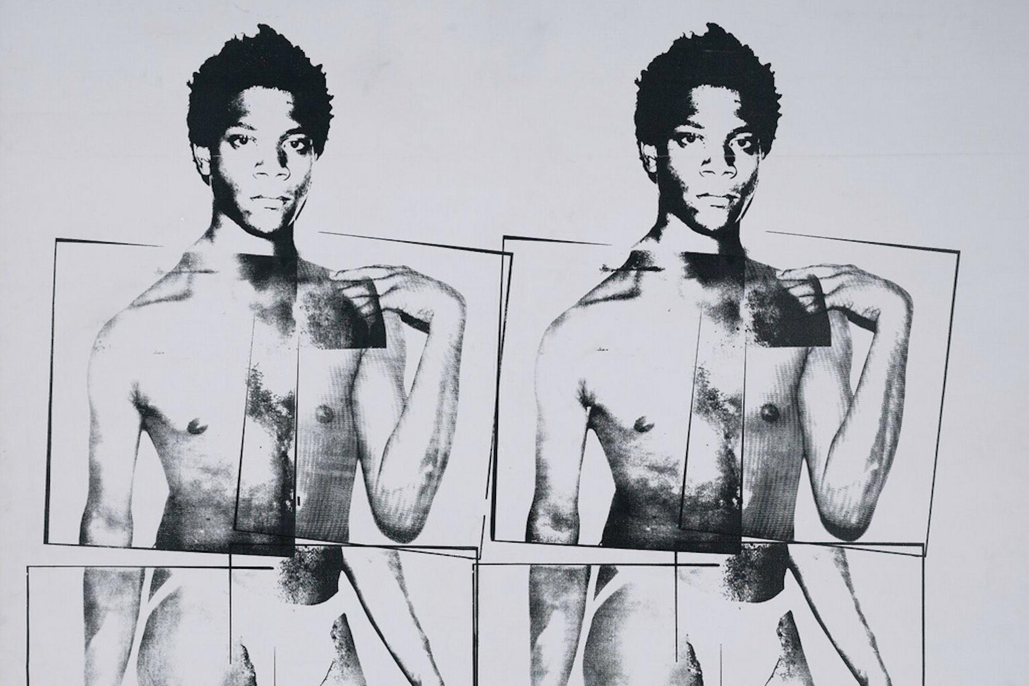 Andy Warhol, Portrait of Jean-Michel Basquiat as David, 1984 Basquiat x Warhol, ©Fondation Louis Vuitton