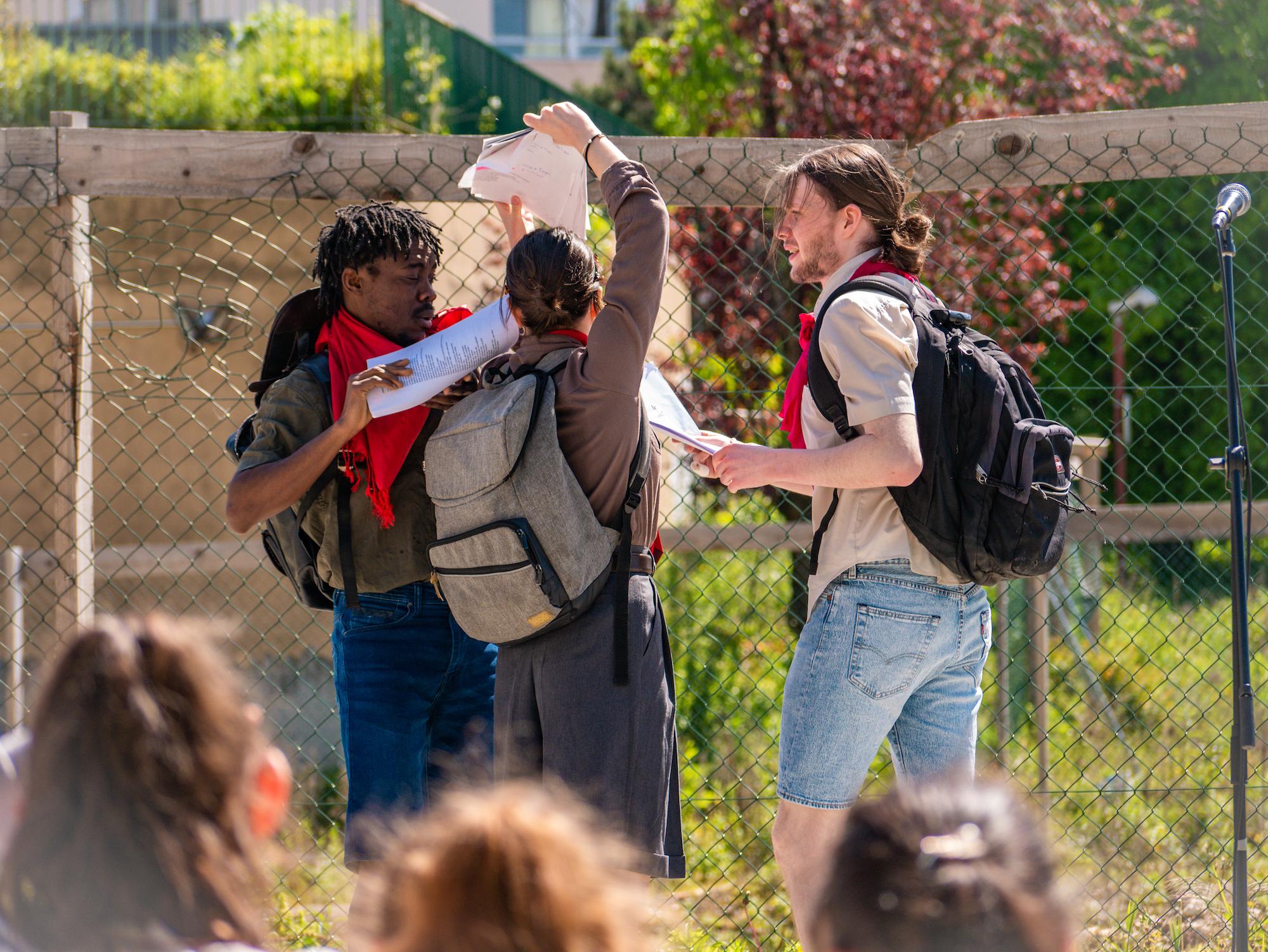 J'ai remonté le fleuve d'Ulrich N'Toyo au festival des langues françaises ©DR