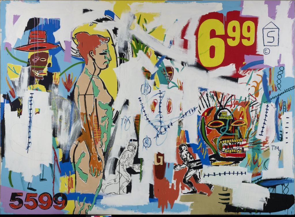 6.99 (1985), Jean-Michel Basquiat et Andy Warhol, Fondation Louis Vuitton