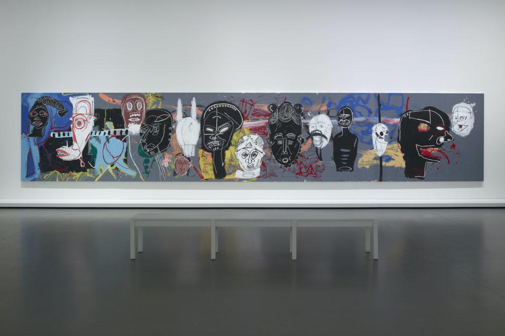 African Masks (1984-1985), exposition Basquiat x Warhol, Fondation Louis Vuitton