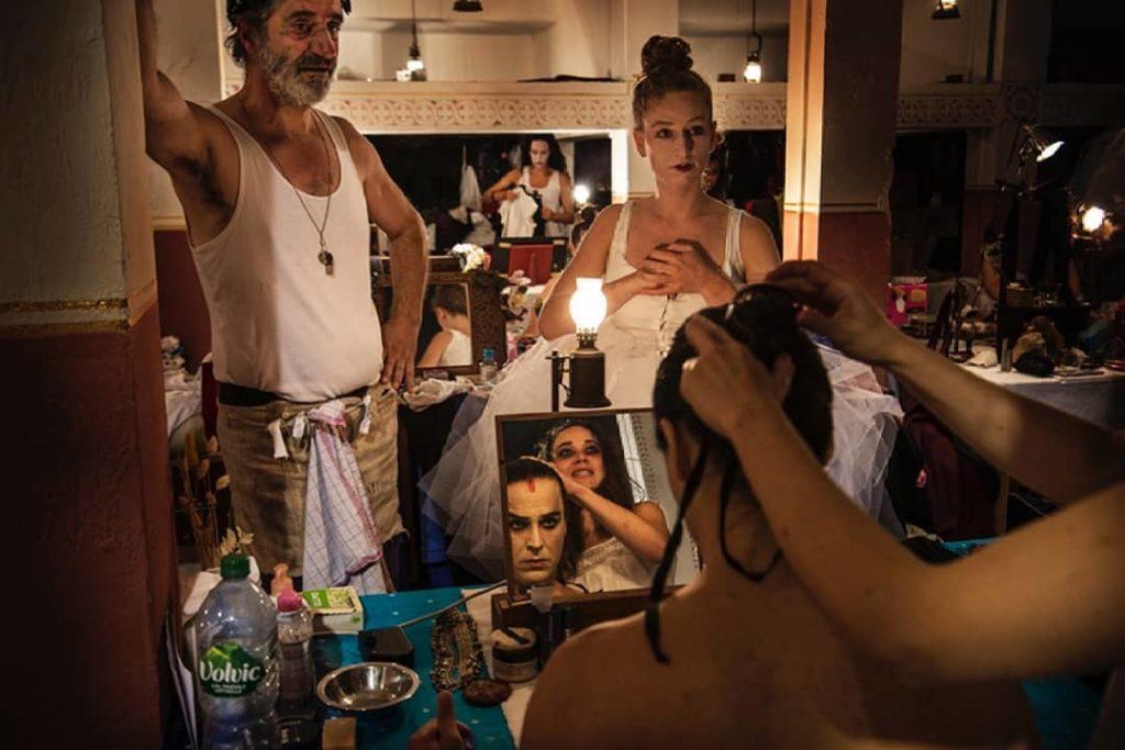 Les loges du théâtre du Soleil, Electre des bas-fonds de Simon Abkarian © Antoine Agoudjian