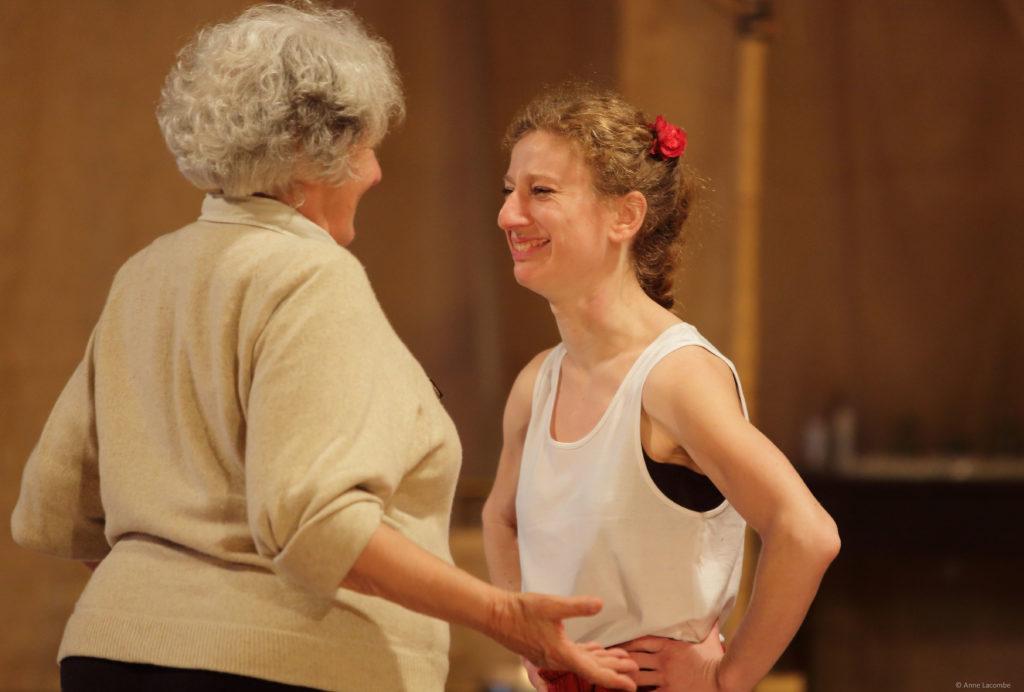 Ariane Mnouchkine et Frédérique Voruz © Anne Lacombe