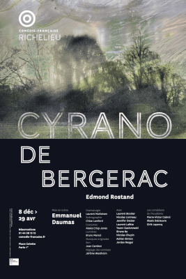Affiche de Cyrano de Bergerac d'Edmond Rostand, mise en scène d'Emmanuel Daumas