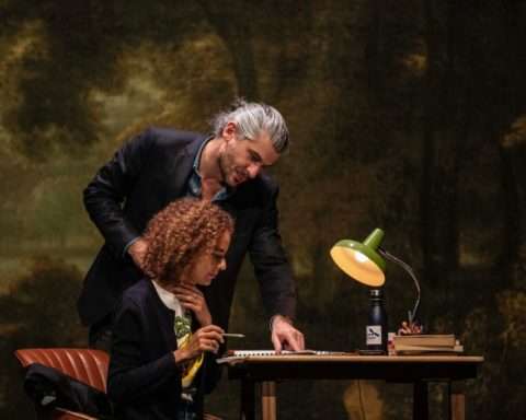 Escale de Leïla Slimani et Simon Delétang © Jean-Louis Fernandez