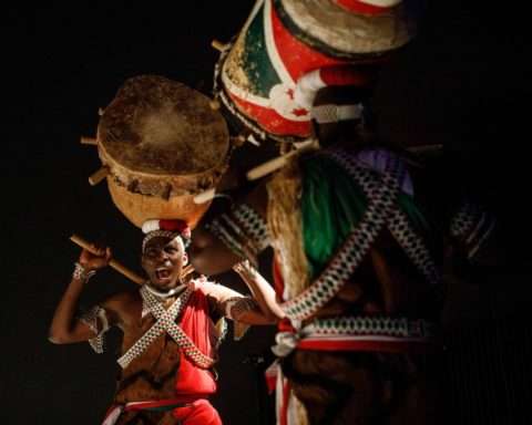 La Naissance du tambour de Josué Mugisha et Dorcy Rugamba © Christophe Péan