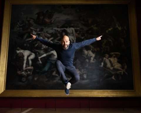 Mourad Merzouki, au Musée d'Orsay © Julien Benhamou