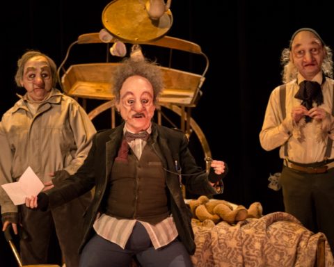 Les trois petits vieux qui ne vouaient pas mourir - Théâtre du Frét © Olivier Bochenek