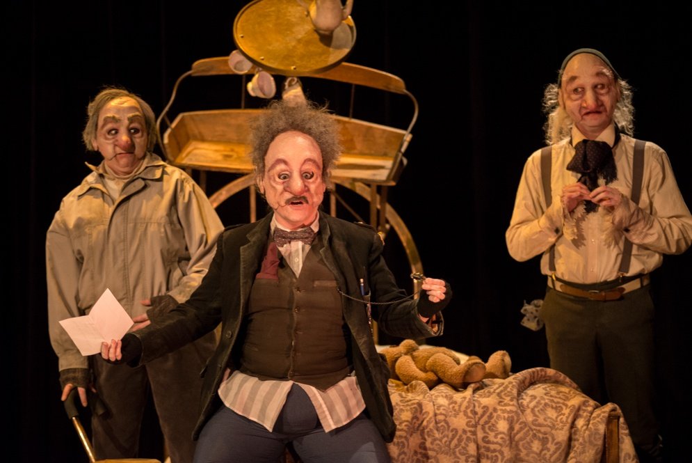 Les trois petits vieux qui ne vouaient pas mourir - Théâtre du Frét © Olivier Bochenek
