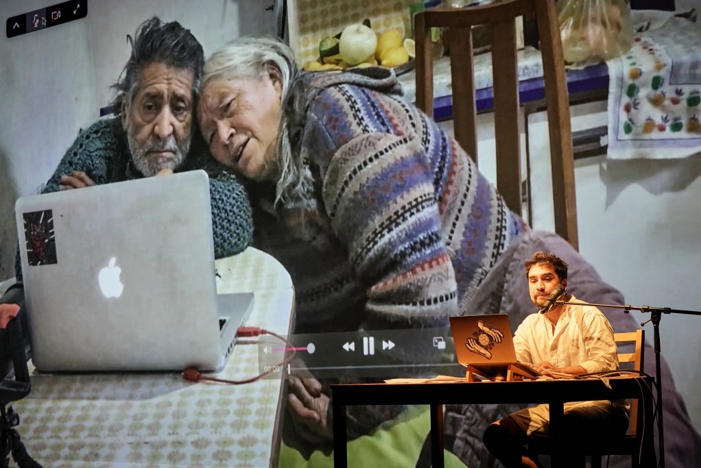 "Reminiscencia" de Malicho Vaca Valenzuela © Christophe Raynaud de Lage/Festival d'Avignon
